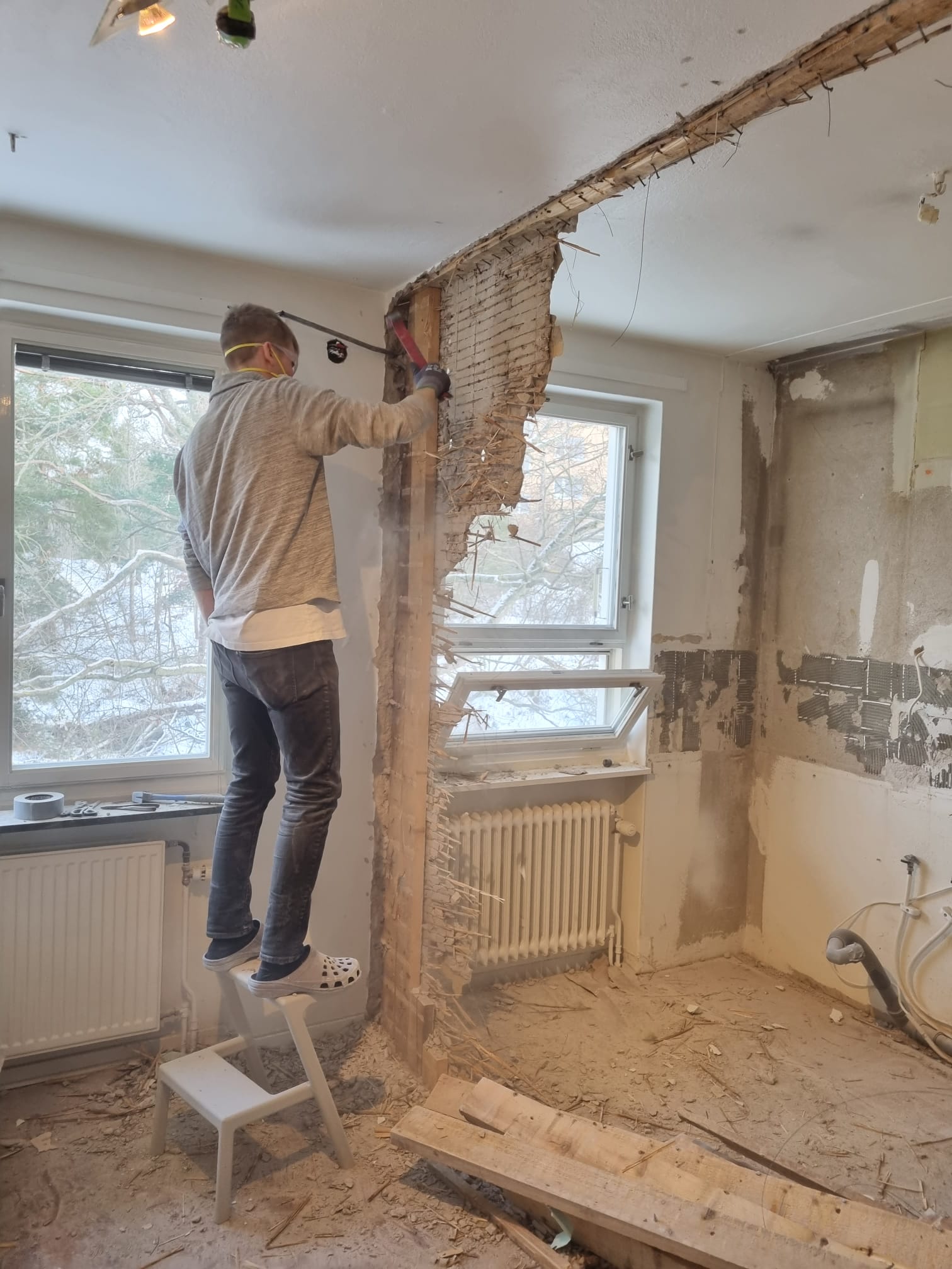 Vi har renoverat